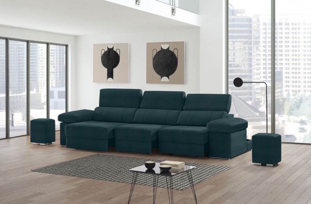 Sofá de piel Lennon Plus de StyleKomfort - principal