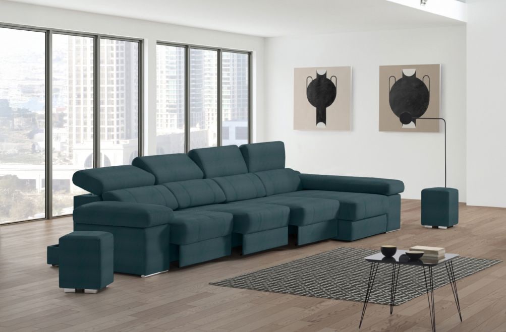 Sofá de piel Lennon Plus de StyleKomfort - principal