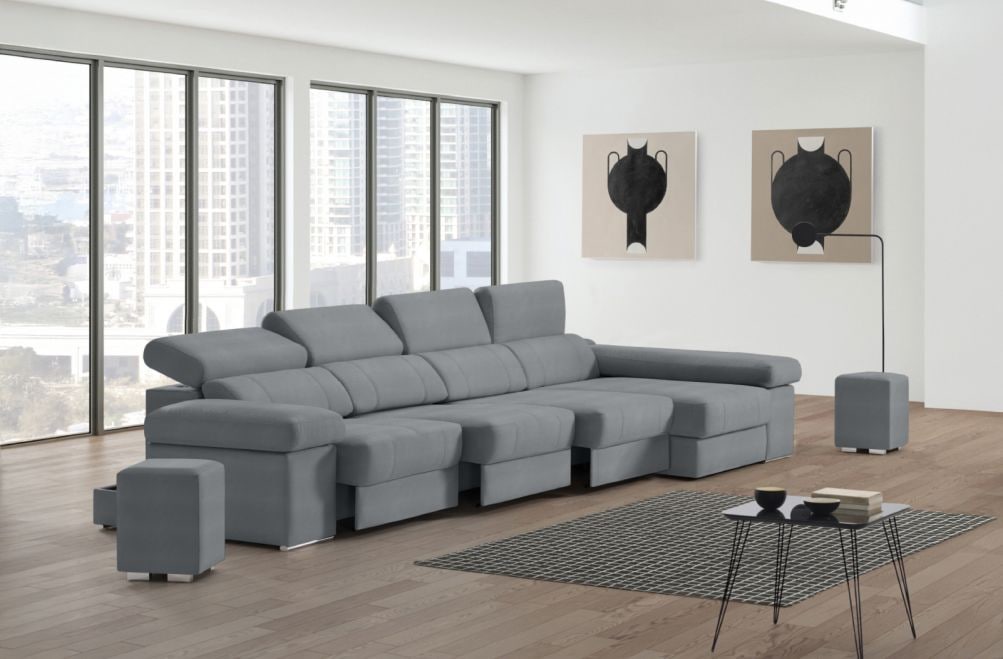 Sofá de piel Lennon Plus de StyleKomfort - principal