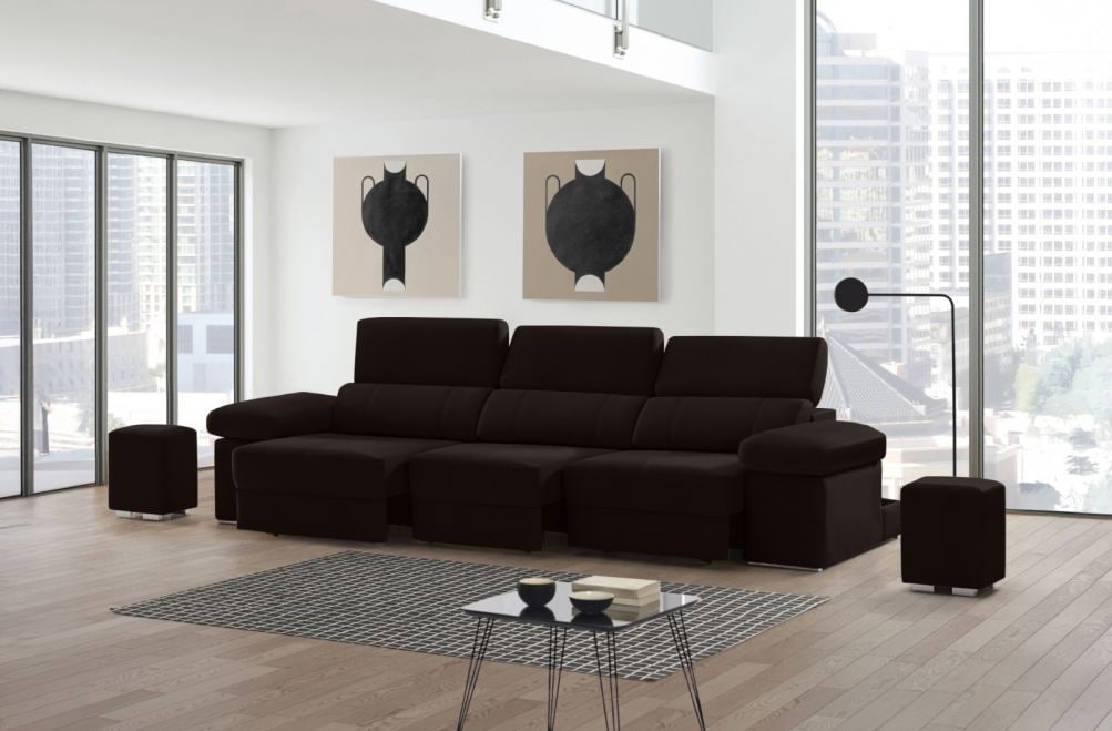 Sofá de piel Lennon Plus de StyleKomfort - principal