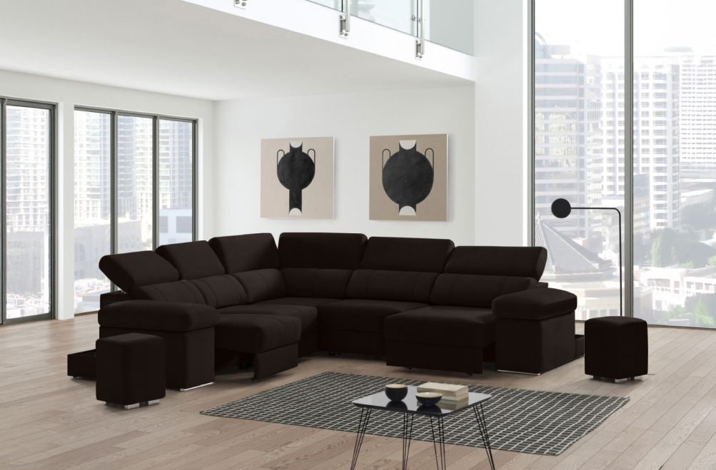 Sofá de piel Lennon XL de StyleKomfort - principal