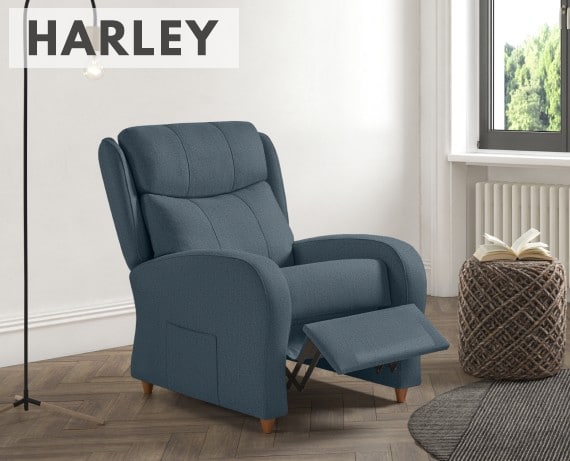 Sillón relax de tela Harley de HOME - principal