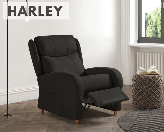 Sillón relax de tela Harley de HOME - principal