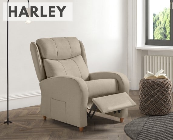 Sillón relax de tela Harley de HOME - principal