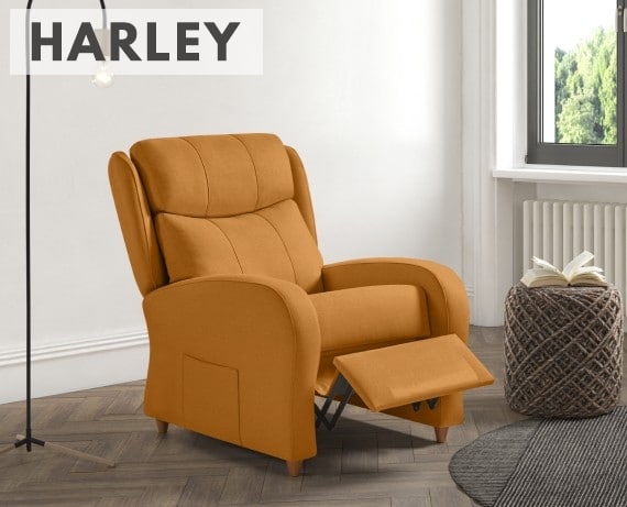 Sillón relax de tela Harley de HOME - principal