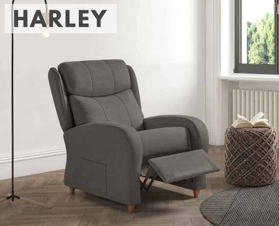 Sillón relax de tela Harley de HOME - principal