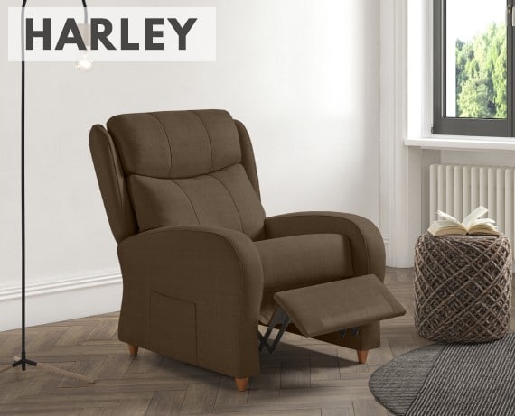 Sillón relax de tela Harley de HOME - principal