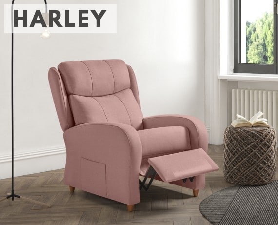 Sillón relax de tela Harley de HOME - principal