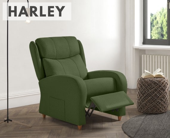 Sillón relax de tela Harley de HOME - principal