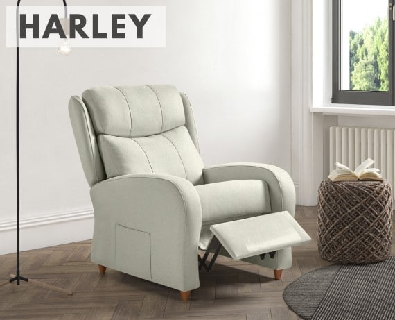 Sillón relax de tela Harley de HOME - principal
