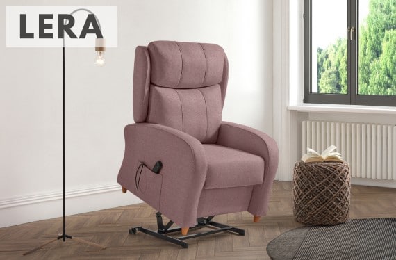 Sillón relax de tela Lera power-lift de HOME - principal