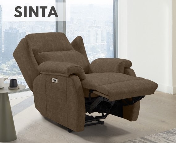 Sillón relax de tela Sinta de HOME - principal