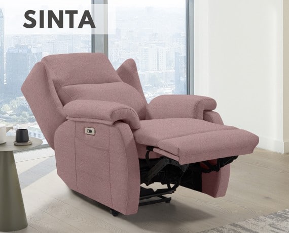 Sillón relax de tela Sinta de HOME - principal