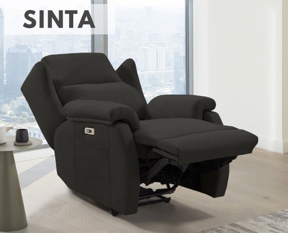 Sillón relax de tela Sinta de HOME - principal