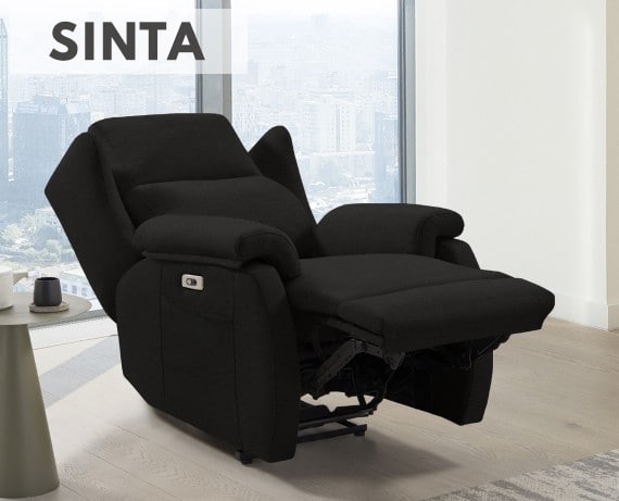 Sillón relax de tela Sinta de HOME - principal