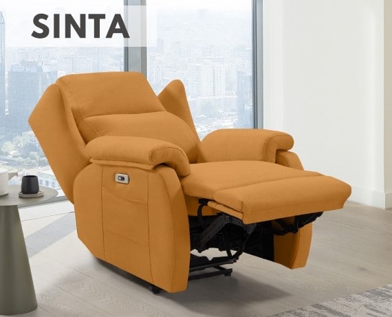 Sillón relax de tela Sinta de HOME - principal