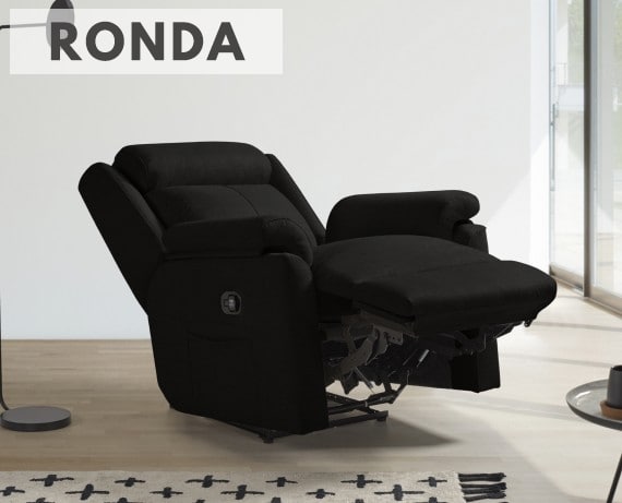 Sillón relax de tela Ronda de HOME - principal