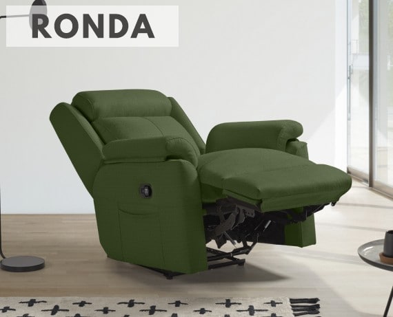 Sillón relax de tela Ronda de HOME - principal