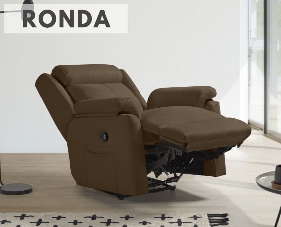 Sillón relax de tela Ronda de HOME - principal