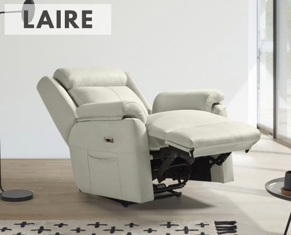 Sillón relax de tela Laire de HOME - principal