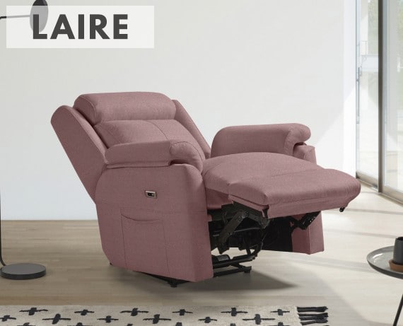 Sillón relax de tela Laire de HOME - principal
