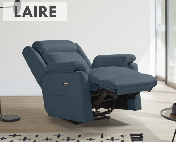 Sillón relax de tela Laire de HOME - principal