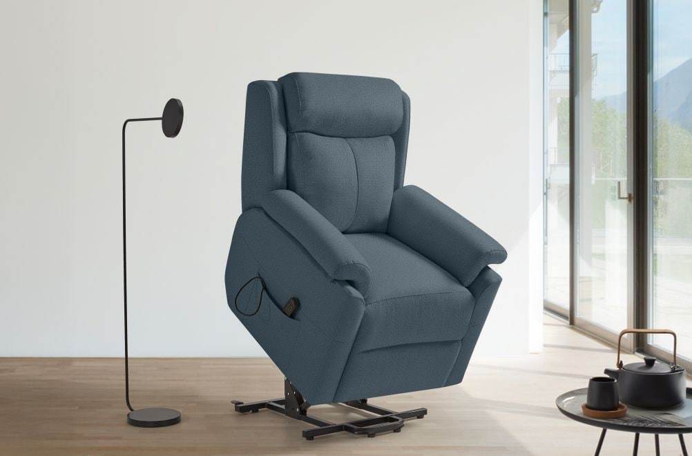 Sillón relax de tela Lire power-lift de HOME - principal