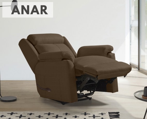 Sillón relax de tela Anar de HOME - principal
