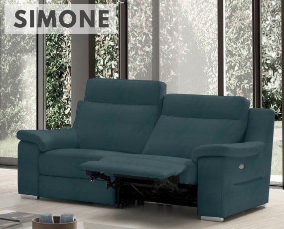 Sofá relax de piel Simone de StyleKomfort - principal