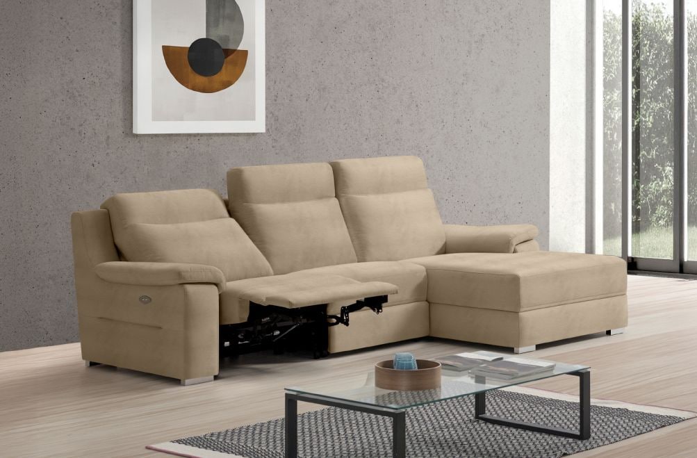 Sofá relax de piel Simone de StyleKomfort - principal