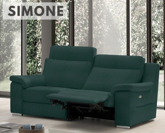 Sofá relax de piel Simone de StyleKomfort - principal