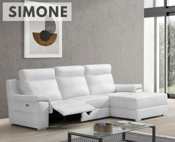 Sofá relax de piel Simone de StyleKomfort - principal