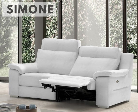 Sofá relax de piel Simone de StyleKomfort - principal