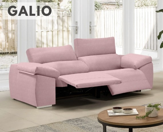 Sofá relax de tela Galio de HOME - principal