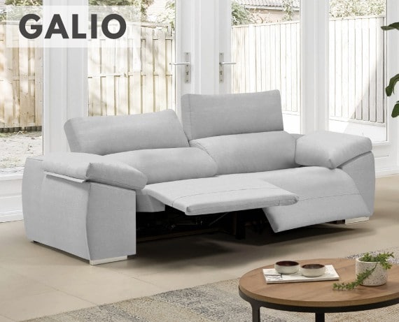 Sofá relax de tela Galio de HOME - principal