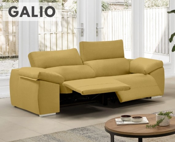 Sofá relax de tela Galio de HOME - principal