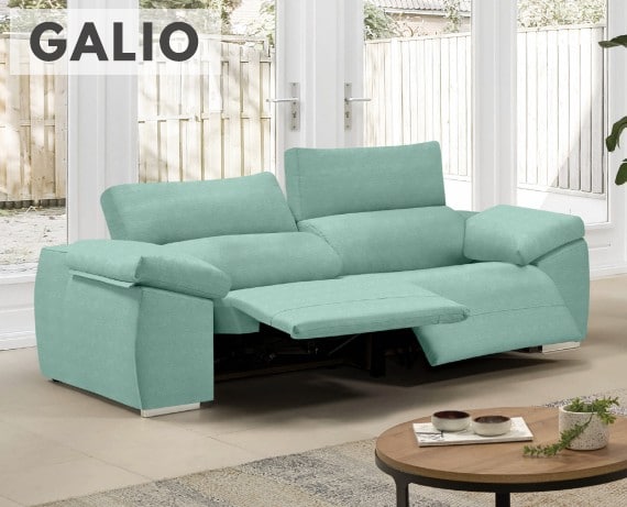 Sofá relax de tela Galio de HOME - principal