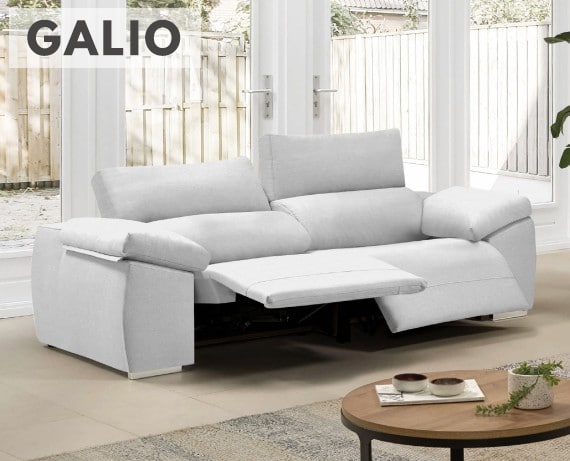 Sofá relax de tela Galio de HOME - principal