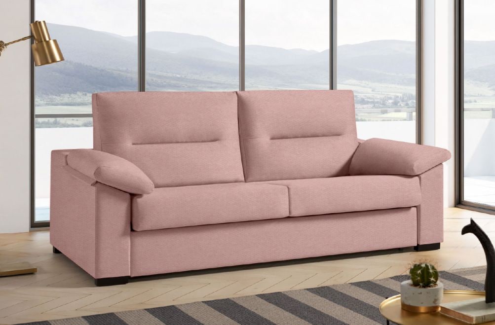 Sofá cama de apertura italiana de tela Atlas de HOME - principal