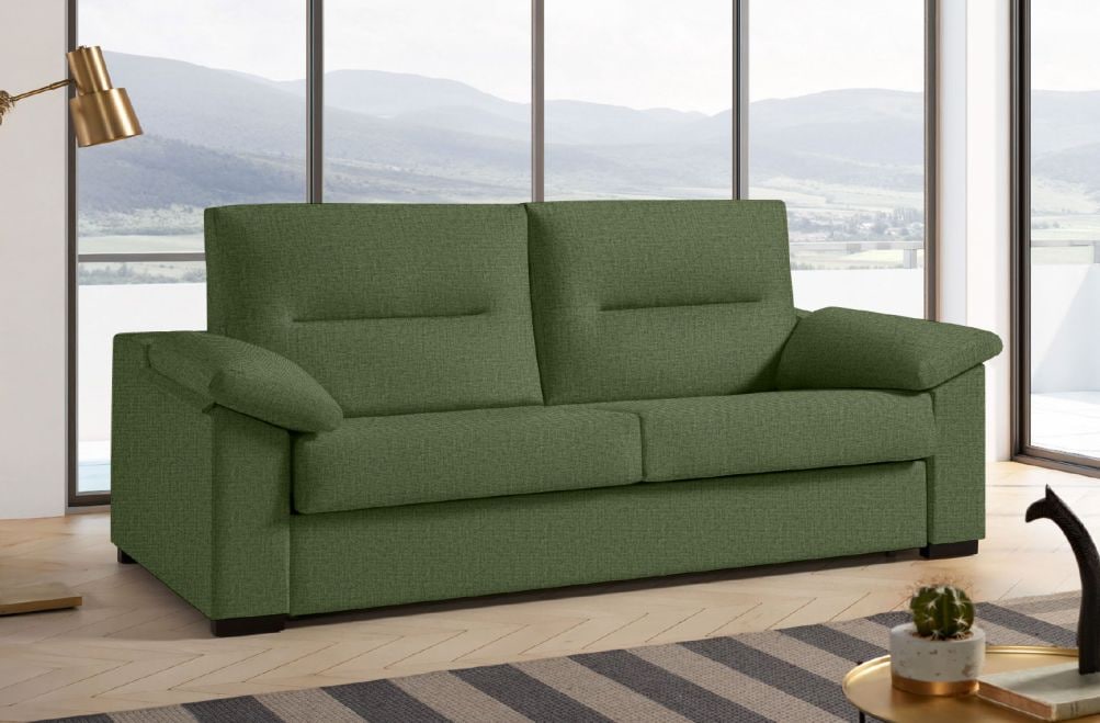 Sofá cama de apertura italiana de tela Atlas de HOME - principal