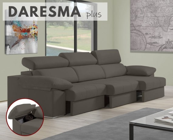Sofá de tela Daresma Plus de HOME - principal