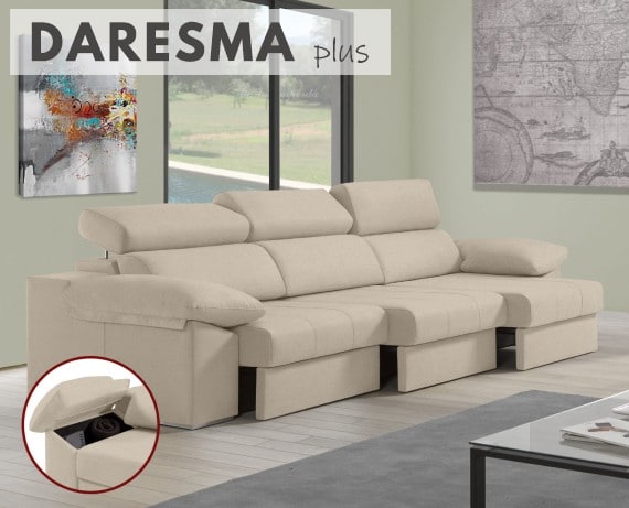 Sofá de tela Daresma Plus de HOME - principal