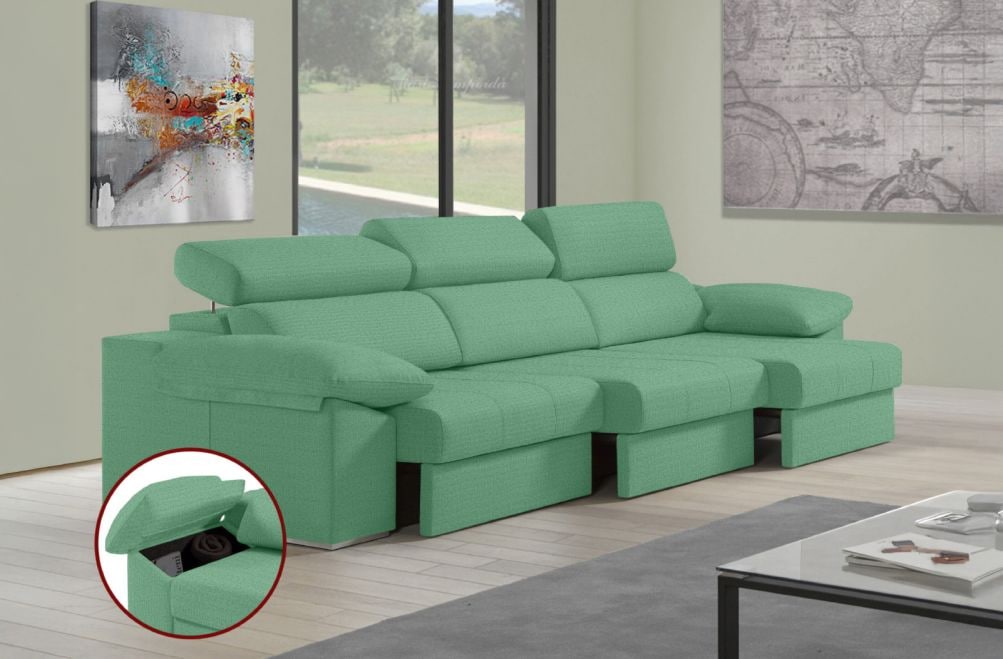 Sofá de tela Daresma Plus de HOME - principal