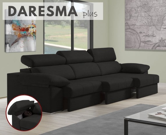 Sofá de tela Daresma Plus de HOME - principal