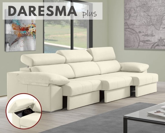 Sofá de tela Daresma Plus de HOME - principal