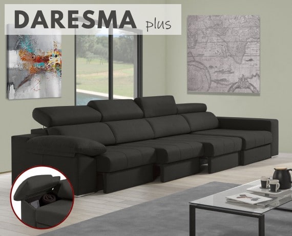 Sofá de tela Daresma Plus de HOME - principal