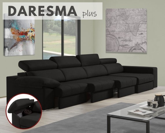 Sofá de tela Daresma Plus de HOME - principal