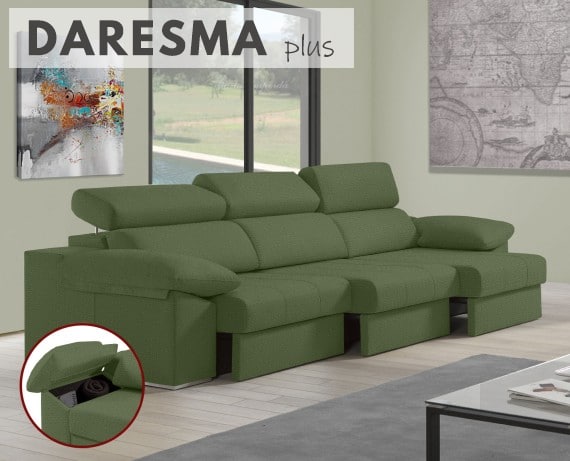 Sofá de tela Daresma Plus de HOME - principal
