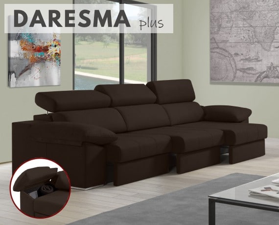 Sofá de tela Daresma Plus de HOME - principal