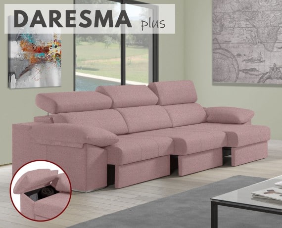 Sofá de tela Daresma Plus de HOME - principal